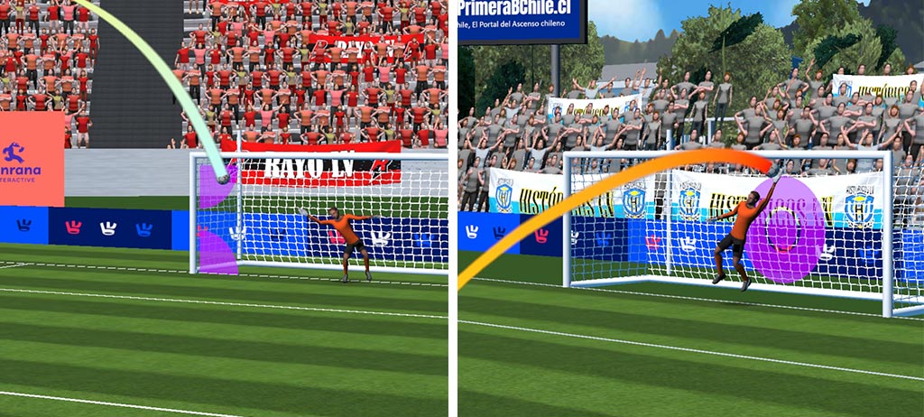 Goles normales doble